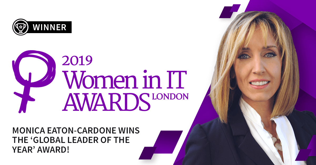 Monica Eaton Named 'Global Leader' by Women in IT Awards