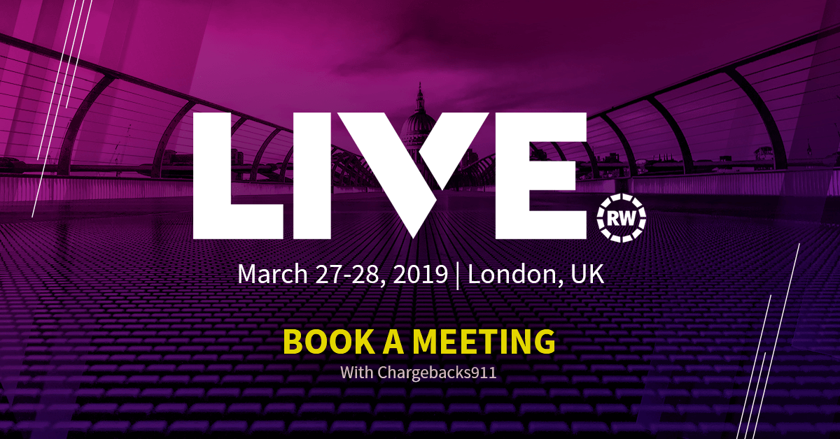 Join Chargebacks911® at Retail Week Live London 2019!