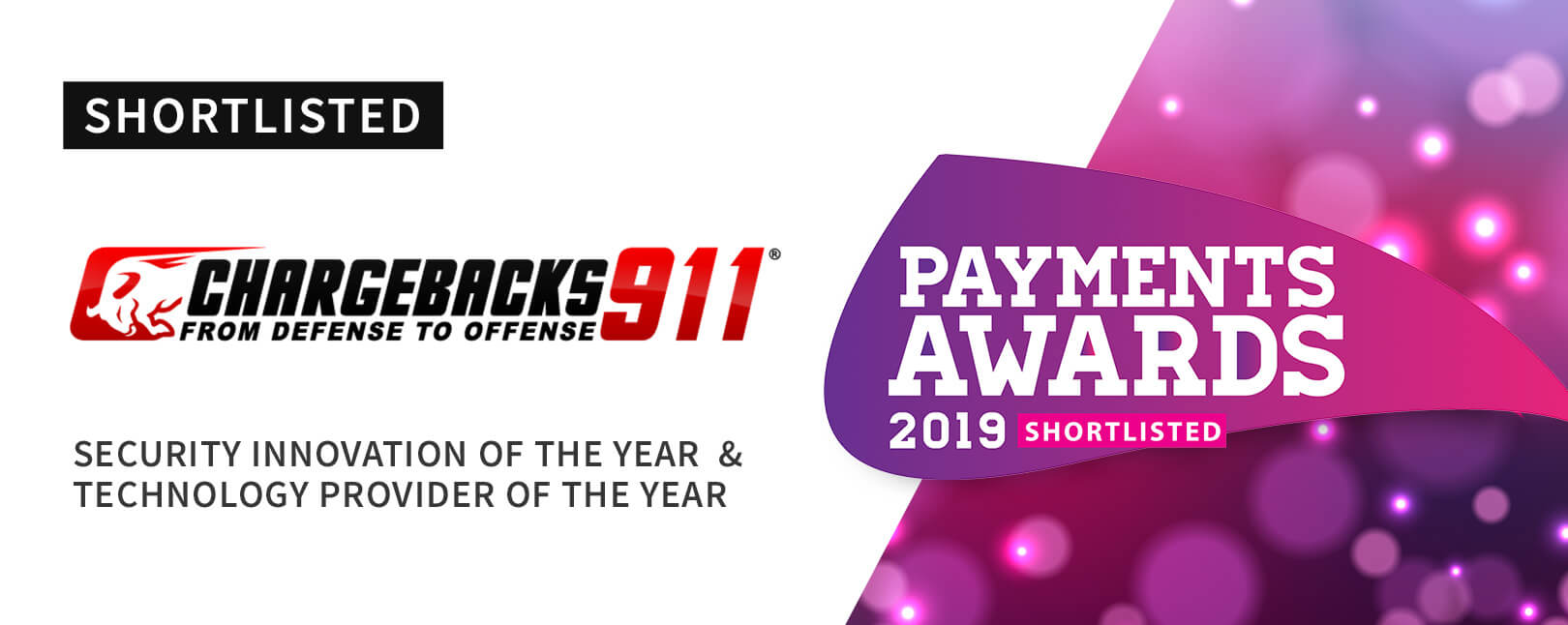 Chargebacks911® are Finalists for “Security Innovation of the Year!”