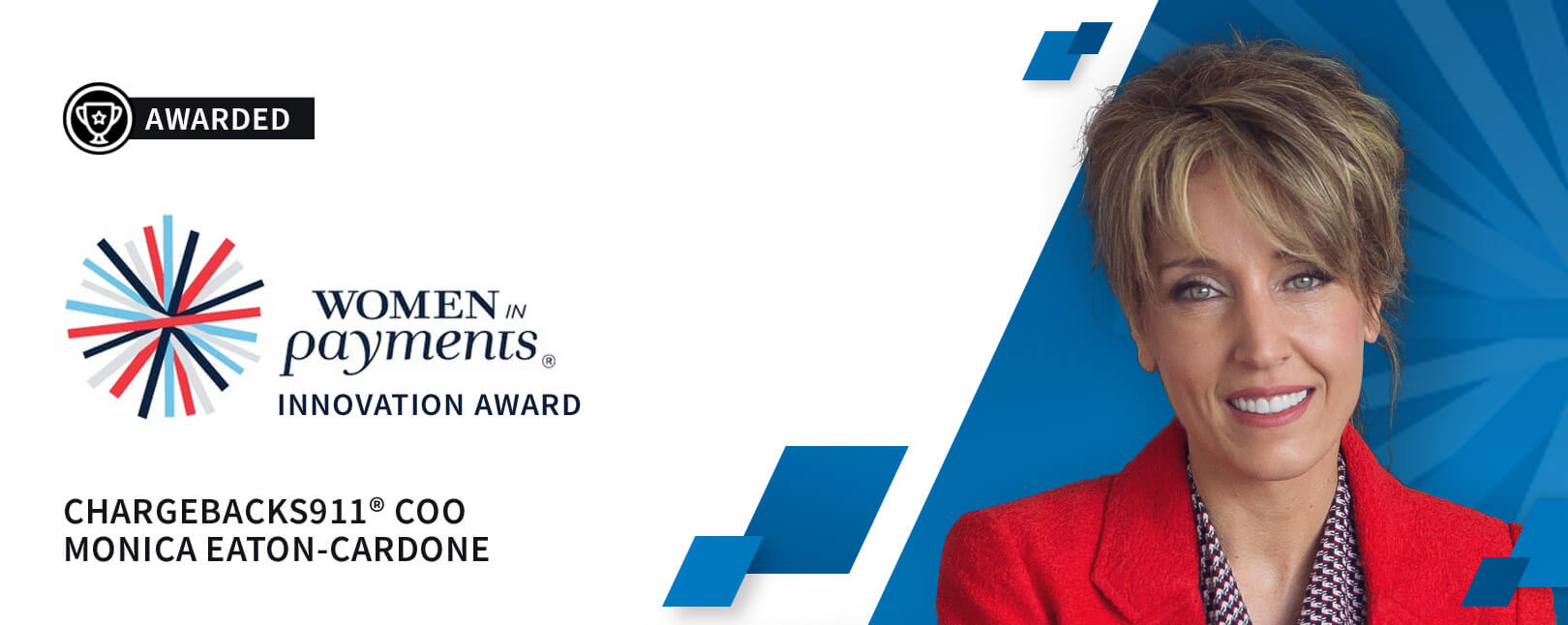 Monica Eaton Honored With Women in Payments Innovation Award!