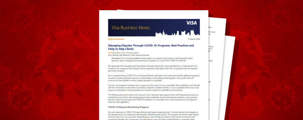 Visa Offering Crisis Relief For Businesses In Key Impacted Verticals