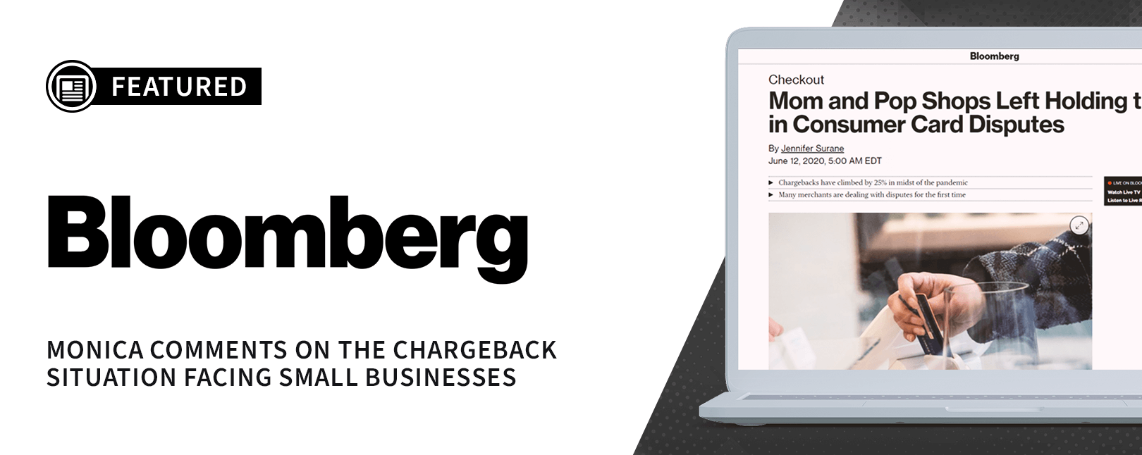 Chargebacks911® COO Featured in Bloomberg News