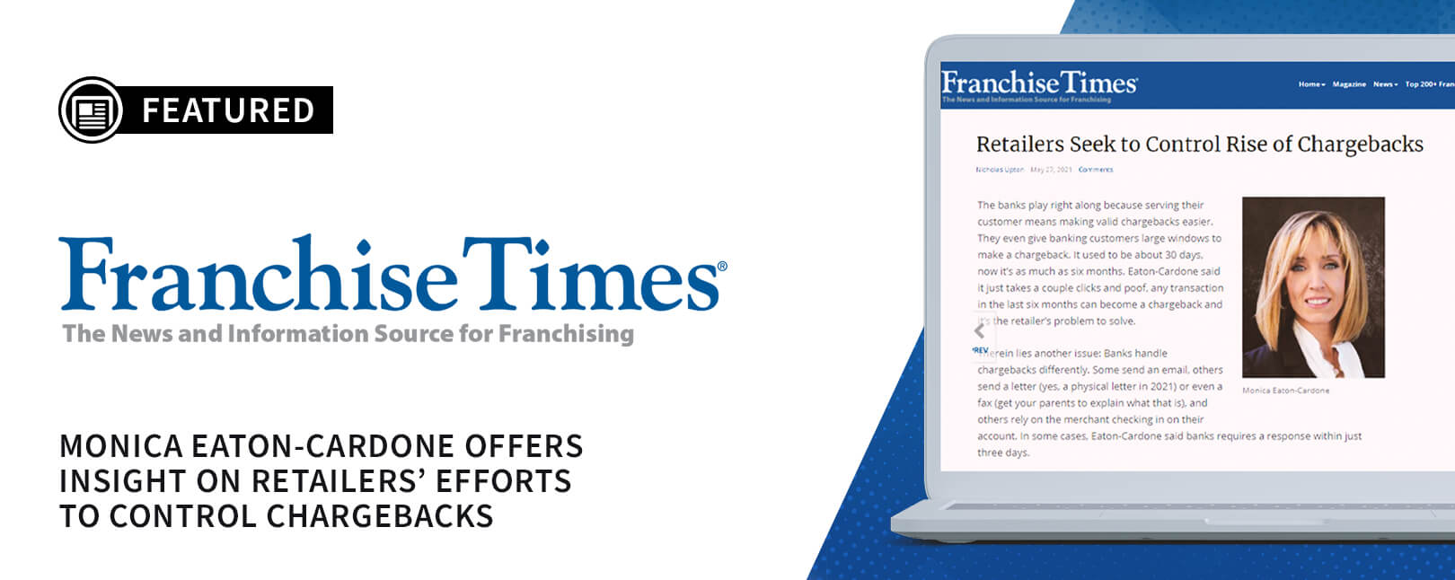 Chargebacks911® COO Featured on Franchise Times