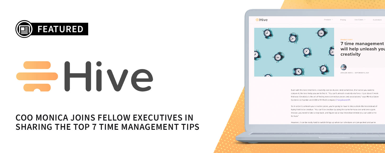 Chargebacks911® COO Offers Time Management Tips for Hive Blog