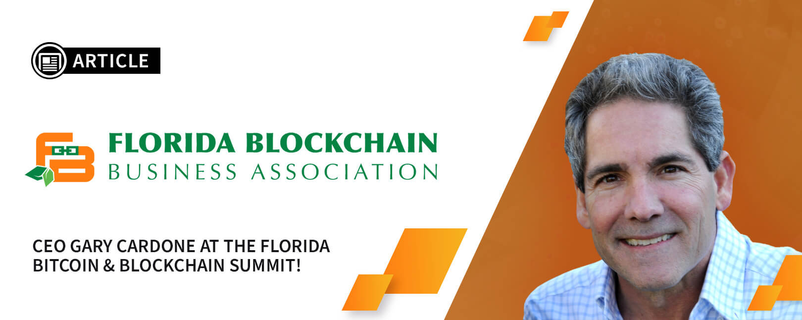 Catch Chargebacks911® CEO Gary Cardone at the Florida Bitcoin & Blockchain Summit!