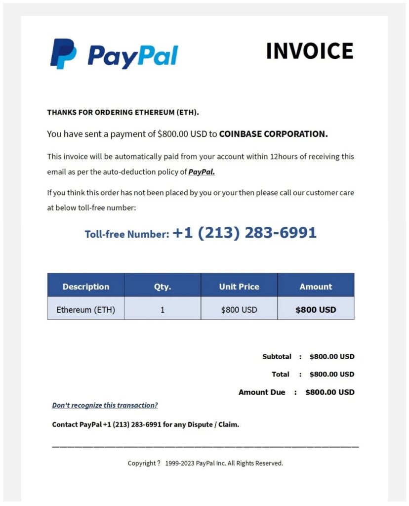 Paypal Scams