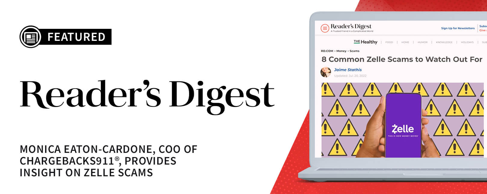 Chargebacks911® COO Quoted in Readers Digest