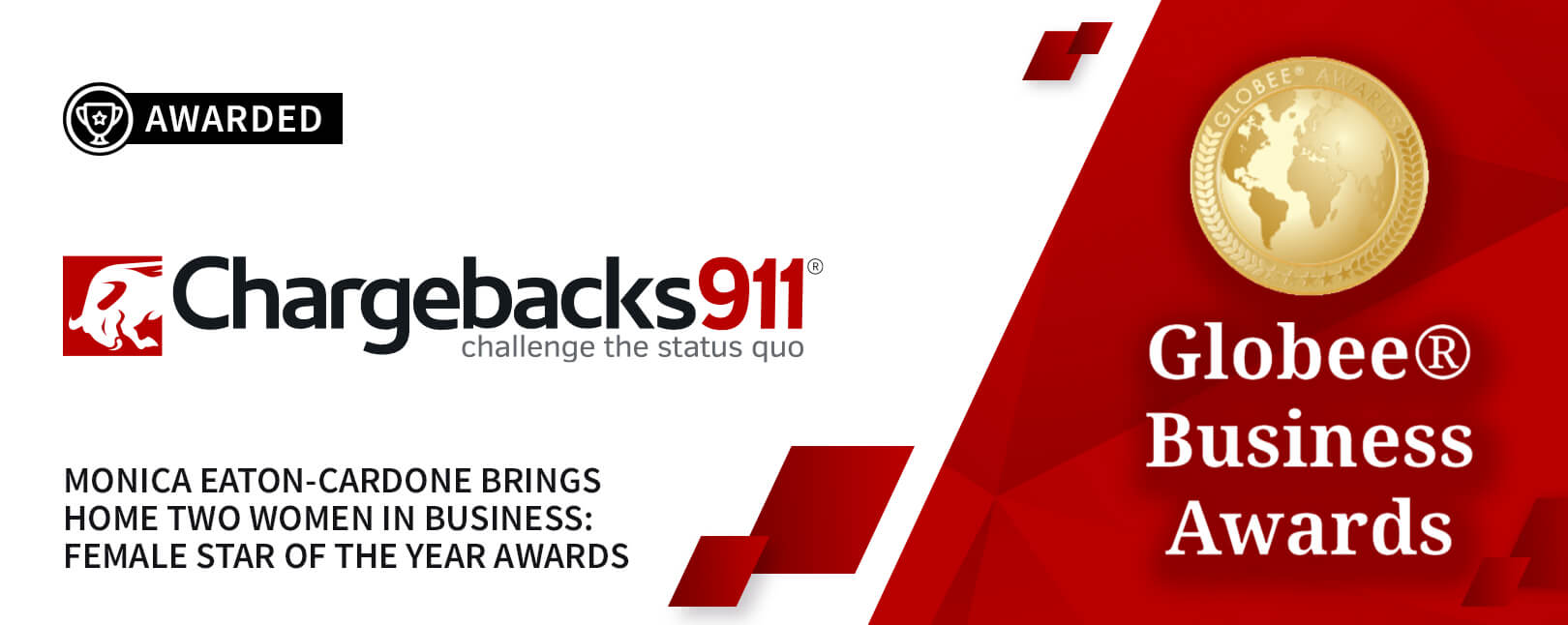 Chargebacks911® COO Honored at 2022 Women World Awards