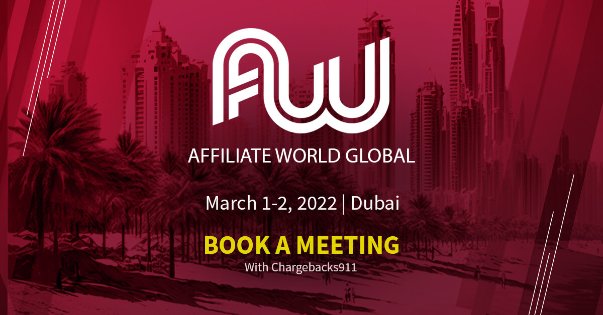 Catch Chargebacks911® at Affiliate World Dubai!