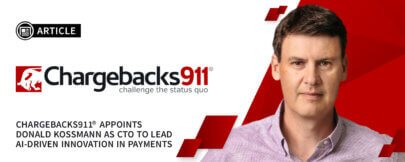 Chargebacks911® Appoints Donald Kossmann as CTO to Lead AI-Driven Innovation in Payments